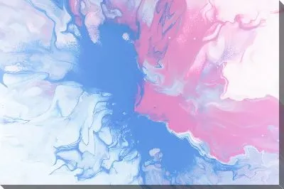 Картина маслом Флюид арт №103