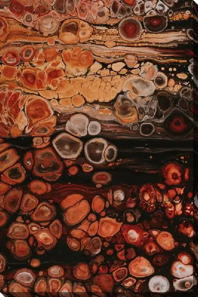 Картина маслом Флюид арт №104