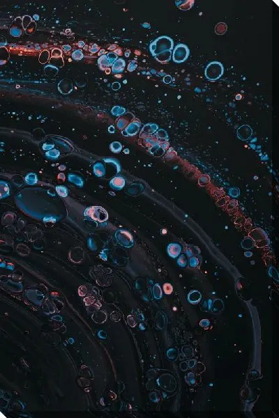 Картина маслом Флюид арт №106