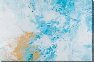 Картина маслом Флюид арт №115