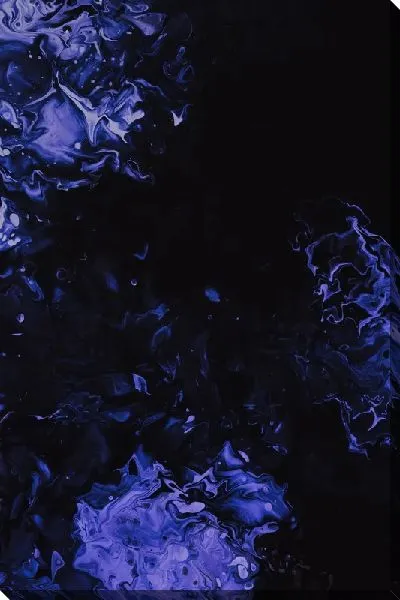 Картина маслом Флюид арт №116