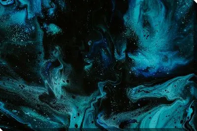 Картина маслом Флюид арт №118