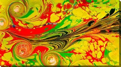 Картина маслом Флюид арт №123