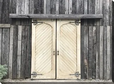 Постер Амбарная дверь