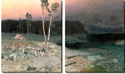 Картина На острове Валааме (On the island of Valaam)