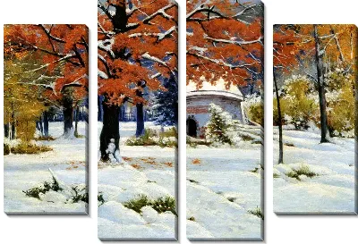 Картина Ранний снег (Early snow)