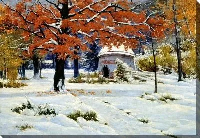 Картина Ранний снег (Early snow)