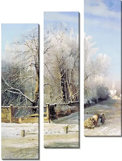 Картина Зимний пейзаж №3