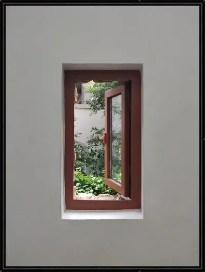 Картина Окно в сад