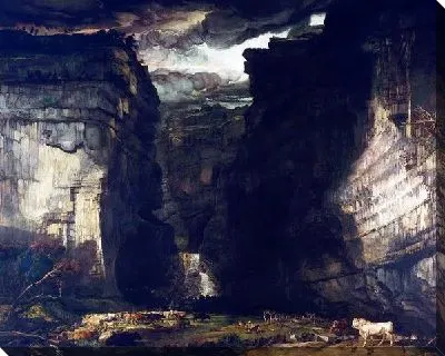 Картина Ущелье (Canyon)