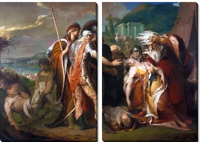 Король Лир. Плач над мертвым телом Корделии (King Lear Weeping over the Dead Body of Cordelia)