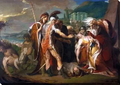 Король Лир. Плач над мертвым телом Корделии (King Lear Weeping over the Dead Body of Cordelia)