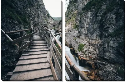 Модульная картина Тропинка в горах