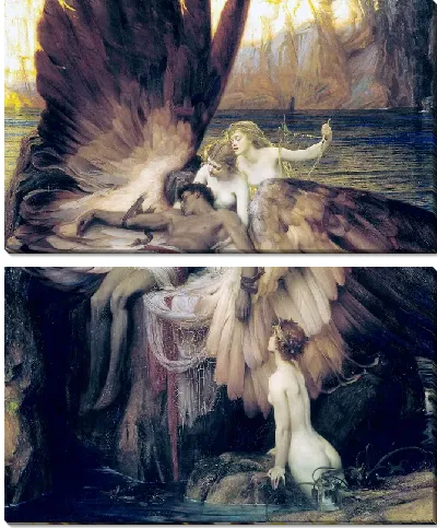 Картина Оплакивание Икара (The Lament for Icarus)