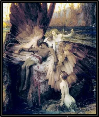 Картина Оплакивание Икара (The Lament for Icarus)