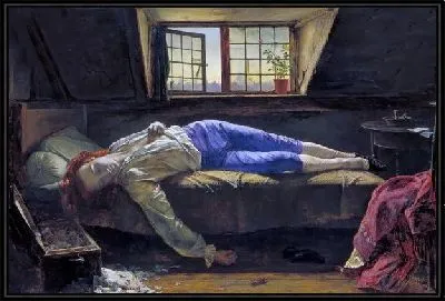 Картина Смерть Чаттертона (Death of Chatterton)
