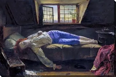 Картина Смерть Чаттертона (Death of Chatterton)
