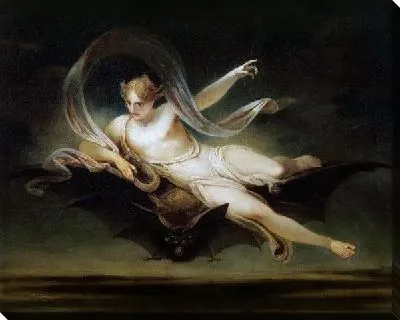 Ариэль на летучей мыши (Ariel on a Bat’s Back)