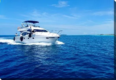 Постер Яхта в море №1