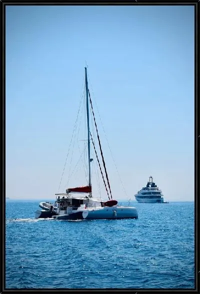 Картина Яхта в море №4