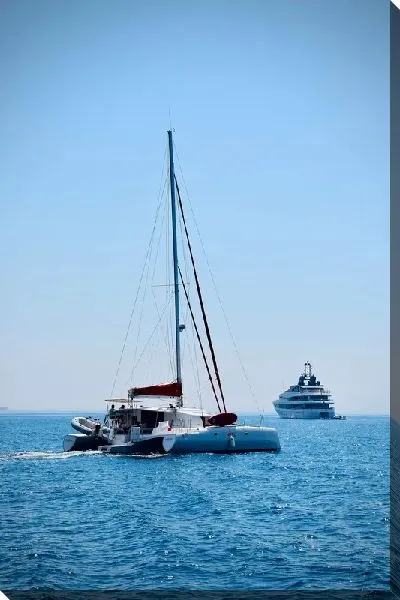 Постер Яхта в море №4