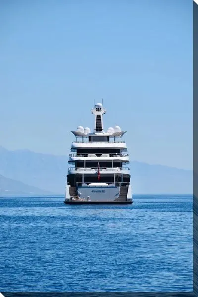 Постер Яхта в море №5