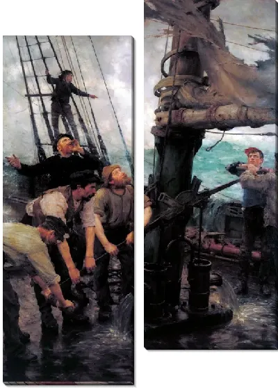 Картина Насос (All Hands to the Pumps)