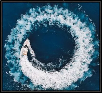 Яхта в море №16