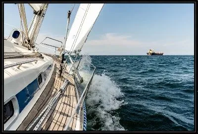 Яхта в море №31