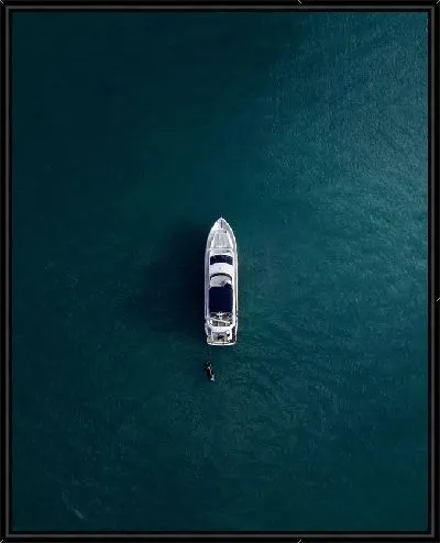 Картина Яхта в море №37