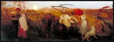 Картина Урожай (The Harvest Moon)