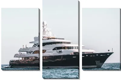 Модульная картина Роскошная яхта в море №7
