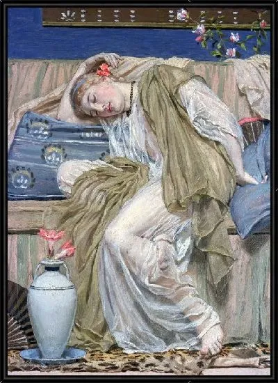 Картина Спящая девушка (A Sleeping Girl)
