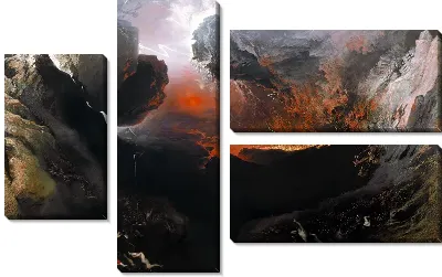 Картина Великий день гнева Его (The Great Day of His Wrath)