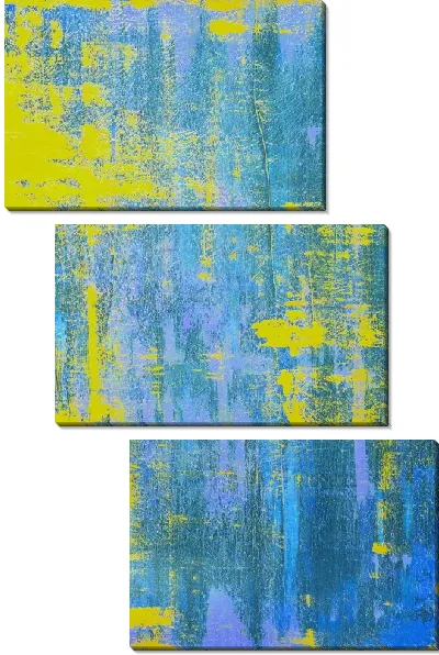 Модульная картина Абстракция цвета №82