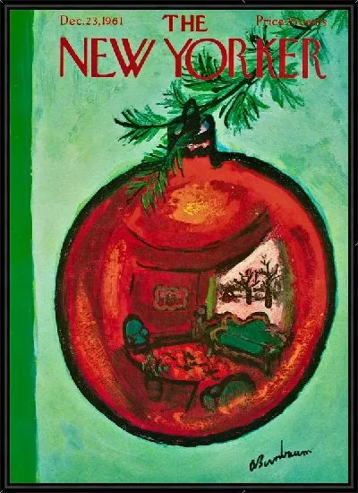 Картина Обложка новогоднего журнала The New Yorker