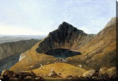 Картина Озеро в горах (Lake in the mountains)