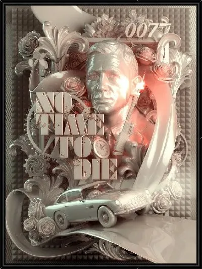 Картина Агент 007 - No time to die