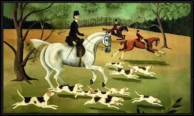 Картина Охота на лис