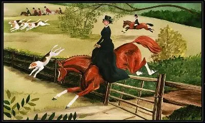 Картина Охота на лис №2