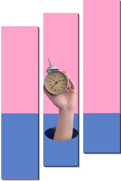 Модульная картина Время часов