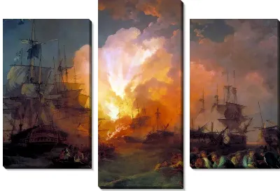 Картина Битва на Ниле (The Battle of the Nile)