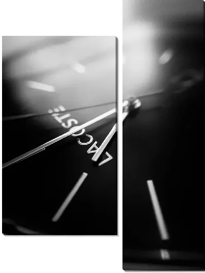 Модульная картина Lacoste часы