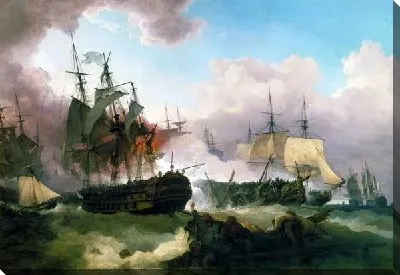 Картина Битва Кампердаун (The Battle of Camperdown)