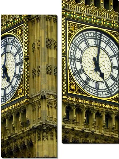 Модульная картина Часы Биг Бена