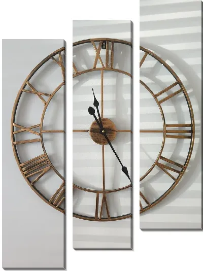 Модульная картина Часы на стене №5
