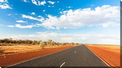 Трасса в степи