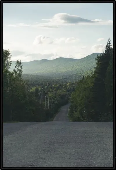 Картина Утренняя трасса