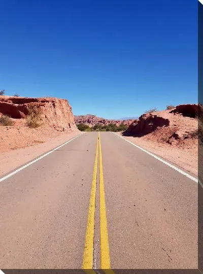 Постер Трасса в долине каньонов №4