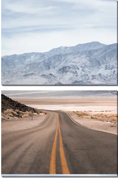 Модульная картина Трасса №29